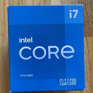 New! Intel Core Processor i7 11th Gen | i7-11700 LGA 1200